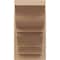 Ekena Millwork 7 1/2-in W x 12-in D x 12-in H Balboa Trad Rough Cedar Woodgrain TimberThane Outlooker, Primed Tan OUTUR075X12X12BOA04RCPR - alternate 3